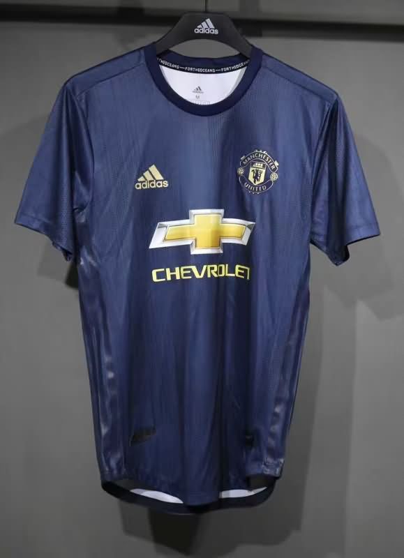 AAA Quality Manchester United 2018/19 Third Retro Soccer Jersey (Player)