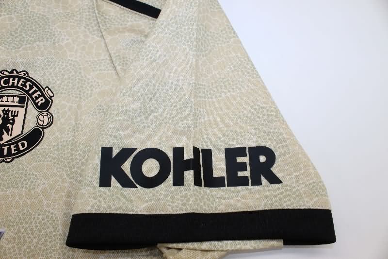 AAA Quality Manchester United 2019/20 Away Retro Soccer Jersey