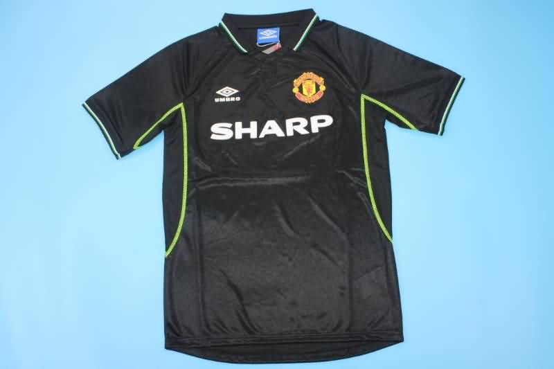 Manchester United Soccer Jersey Away Retro Replica 1998 Manchester United Soccer Jersey Away Retro Replica 1998