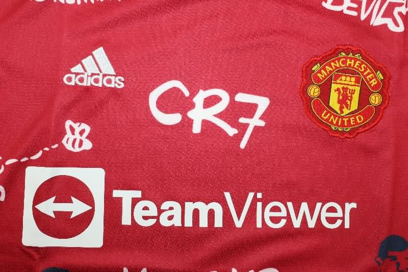 AAA Quality Manchester United 2021/22 Home Special Retro Soccer Jersey