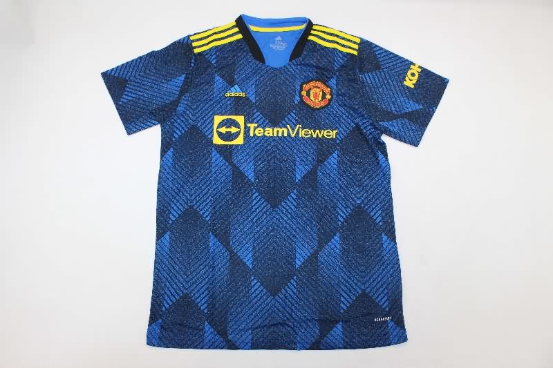 AAA Quality Manchester United 2021/22 Third Retro Soccer Jersey
