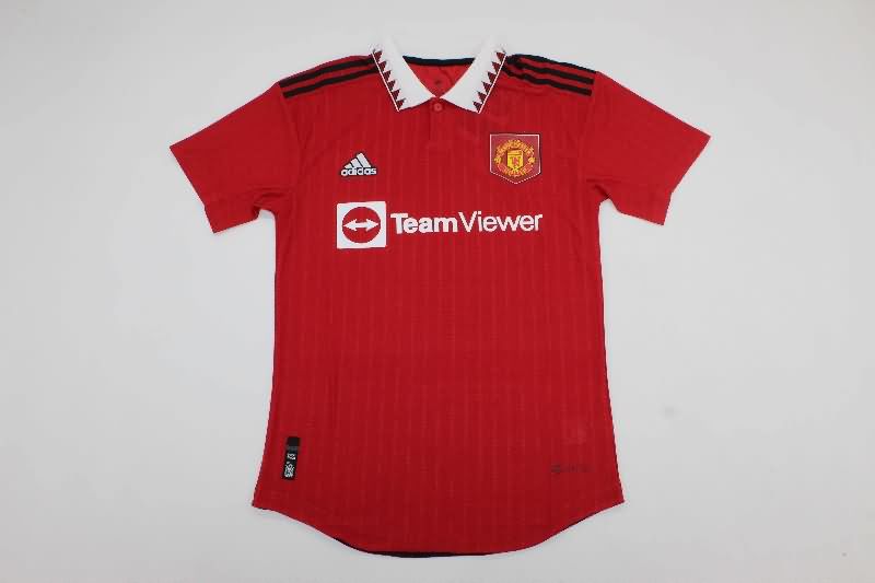 AAA Quality Manchester United 2022/23 Home Retro Soccer Jersey (Player)