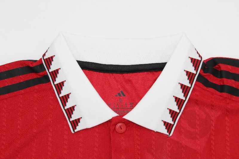 AAA Quality Manchester United 2022/23 Home Retro Soccer Jersey (Player)