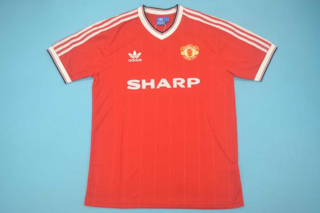 Manchester United Soccer Jersey Home Retro Replica 1983/84 Manchester United Soccer Jersey Home Retro Replica 1983/84