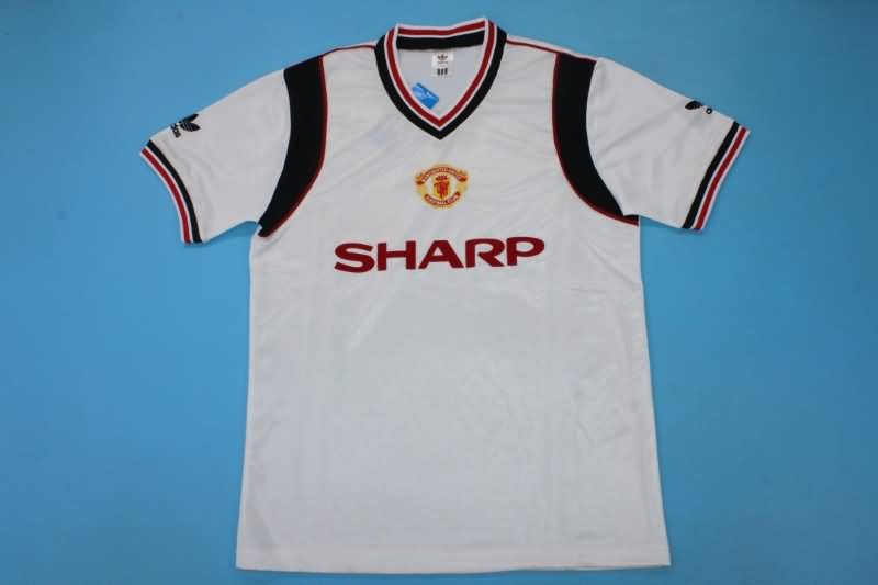 Manchester United Soccer Jersey Away Retro Replica 1984/86 Manchester United Soccer Jersey Away Retro Replica 1984/86