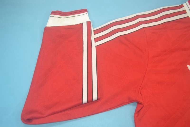 Manchester United Soccer Jersey Home Long Retro Replica 1986/88