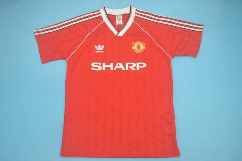 Manchester United Soccer Jersey Home Retro Replica 1988/90 Manchester United Soccer Jersey Home Retro Replica 1988/90