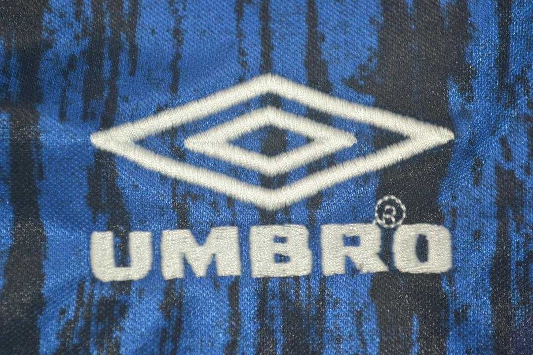 Manchester United Soccer Jersey Away Long Retro Replica 1992/93