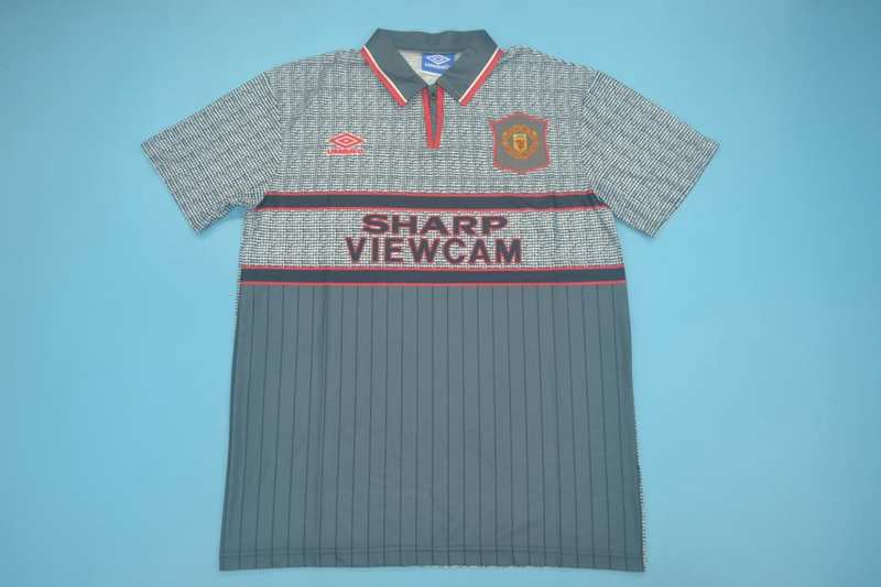 Manchester United Soccer Jersey Away Retro Replica 1995/96 Manchester United Soccer Jersey Away Retro Replica 1995/96