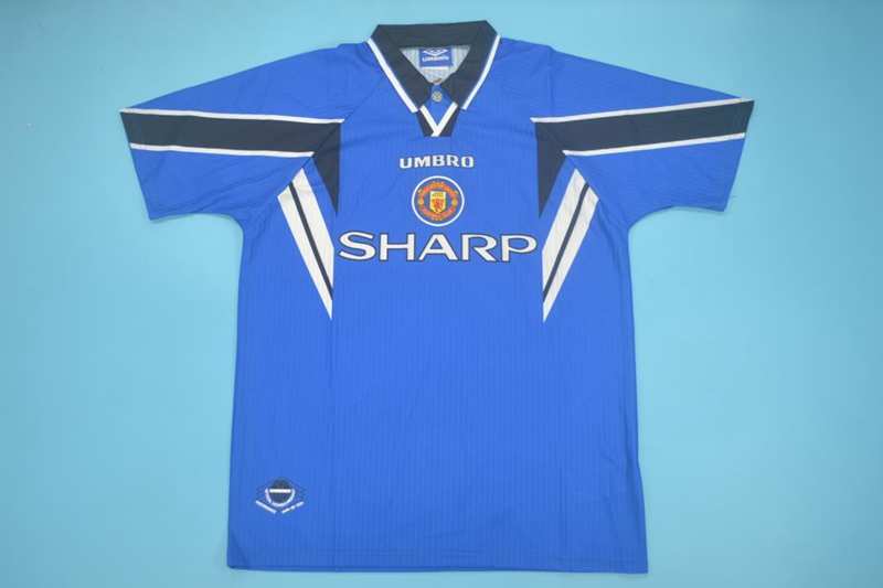 Manchester United Soccer Jersey Away Retro Replica 1996/98 Manchester United Soccer Jersey Away Retro Replica 1996/98