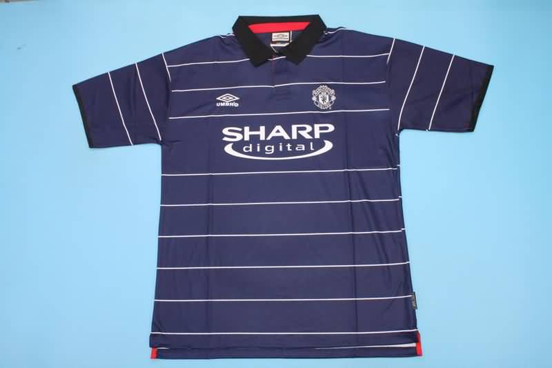 Manchester United Soccer Jersey Away Retro Replica 1999/00 Manchester United Soccer Jersey Away Retro Replica 1999/00