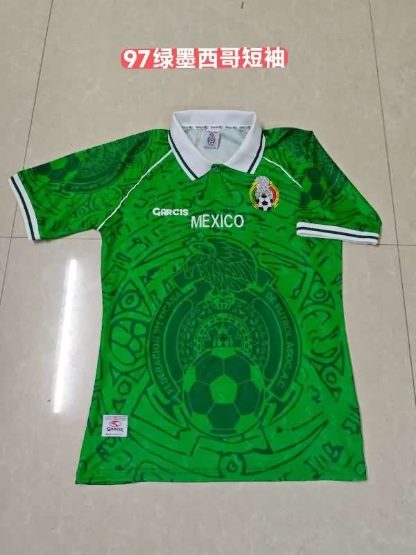 AAA Quality Mexico 1997 Home Retro Soccer Jersey