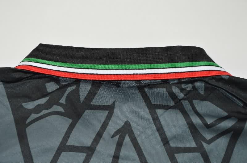 AAA Quality Mexico 1998 Black Retro Long Sleeve Soccer Jersey