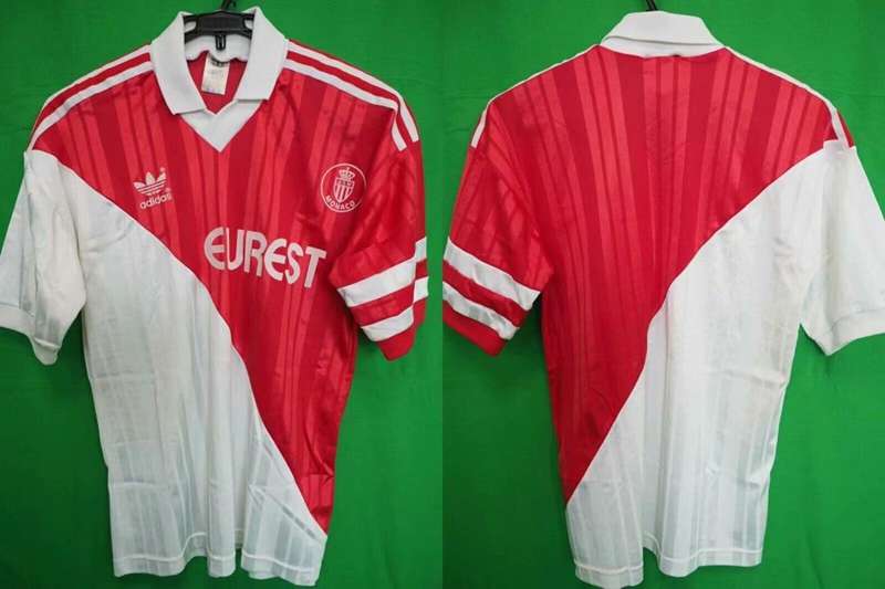 Monaco Soccer Jersey Home Retro Replica 1994/95
