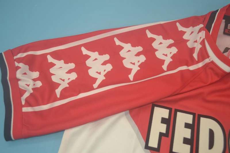 Monaco Soccer Jersey Home Retro Replica 1999/00