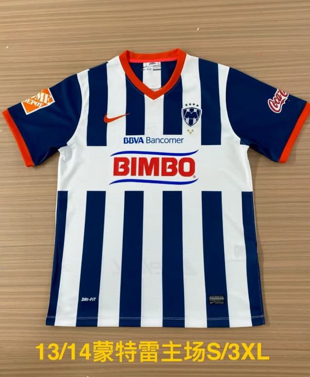 AAA Quality Monterrey 2013/14 Home Retro Soccer Jersey