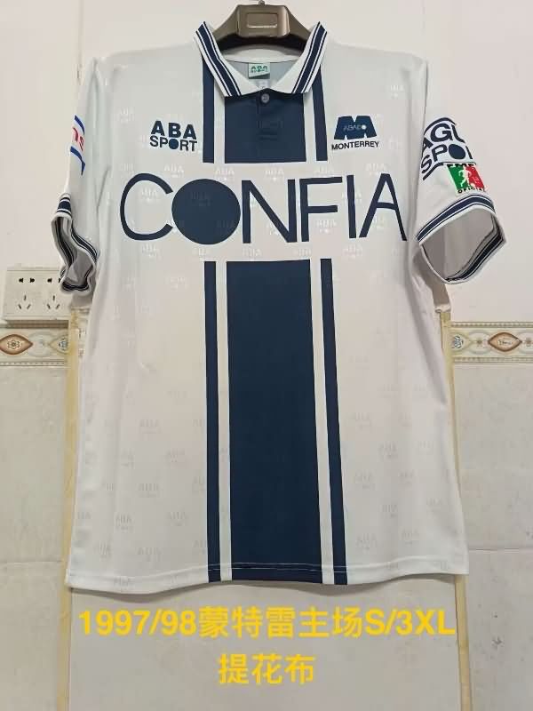 AAA Quality Monterrey 1997/98 Home Retro Soccer Jersey