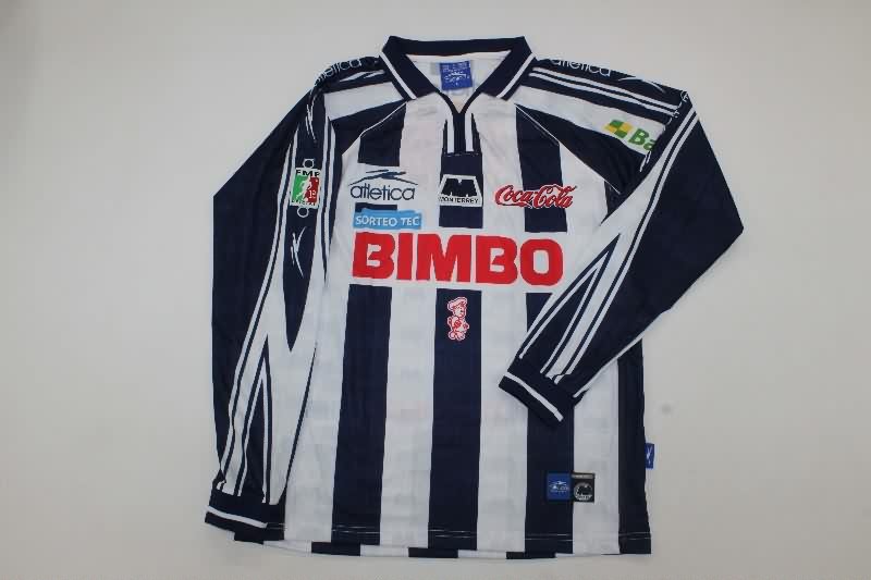 Monterrey Soccer Jersey Home Long Sleeve Retro Replica 1999/00