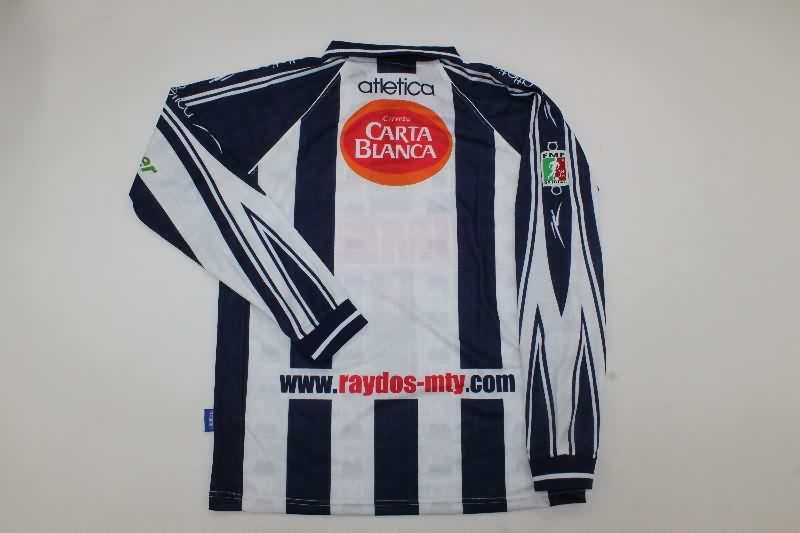 Monterrey Soccer Jersey Home Long Sleeve Retro Replica 1999/00