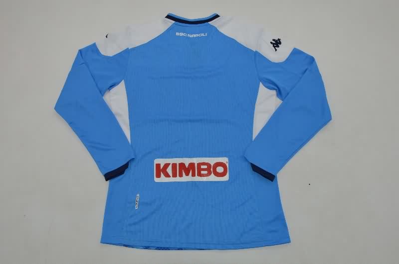 AAA Quality Napoli 2019/20 Home Long Sleeve Retro Soccer Jersey