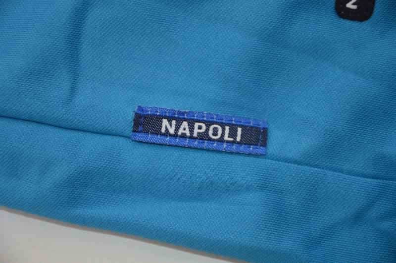 AAA Quality Napoli 1998/99 Home Retro Long Sleeve Soccer Jersey