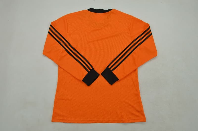 AAA Quality Netherlands 1980 Home Retro Long Sleeve Soccer Jersey