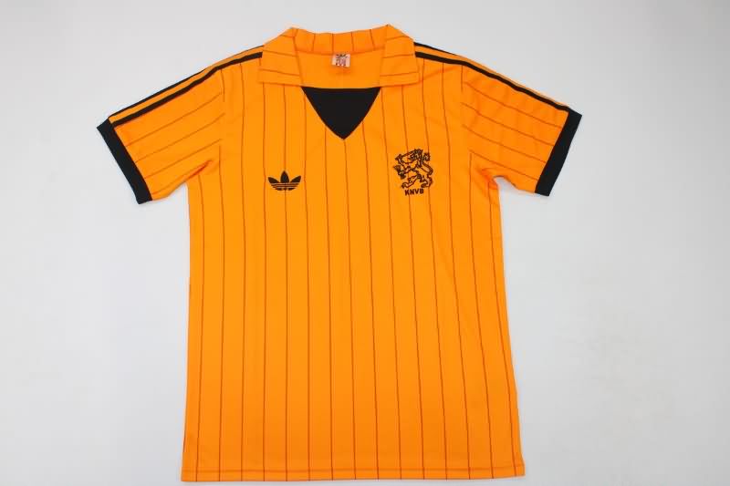Netherlands Soccer Jersey Home Retro Replica 1984