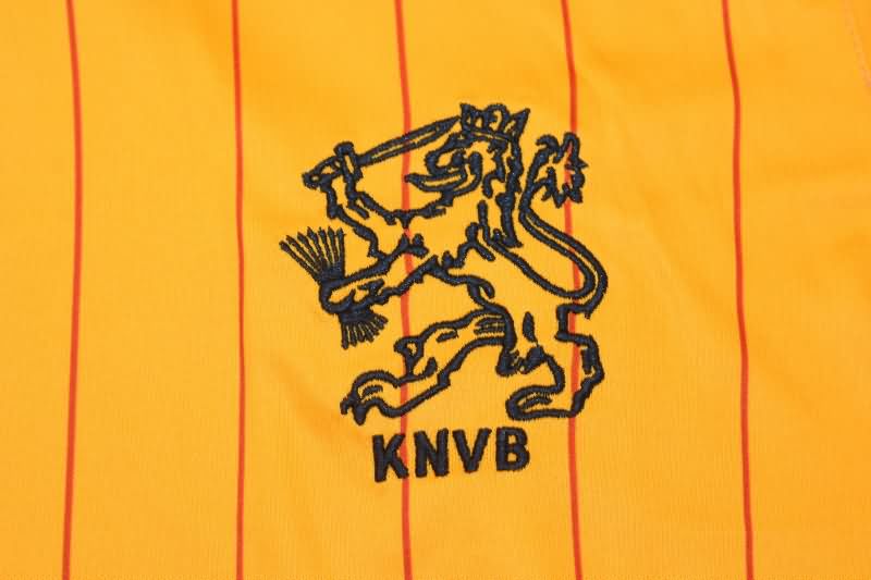 Netherlands Soccer Jersey Home Retro Replica 1984