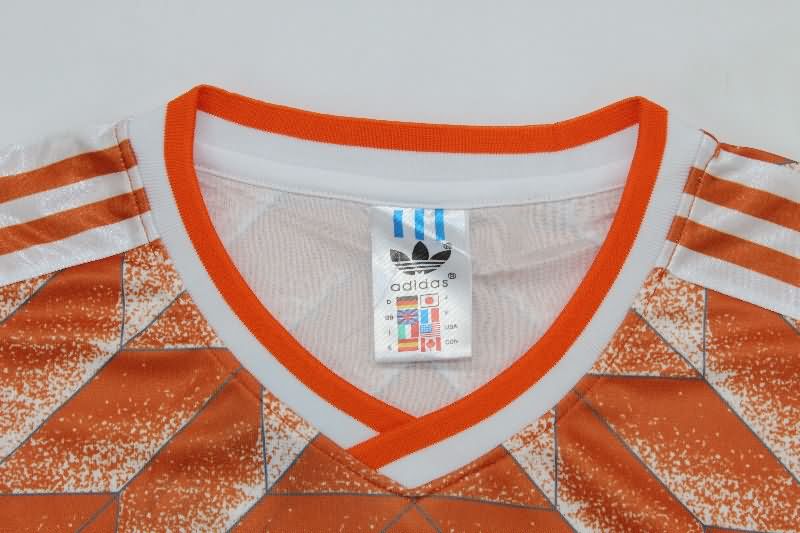 Netherlands Soccer Jersey Home Retro Replica 1988