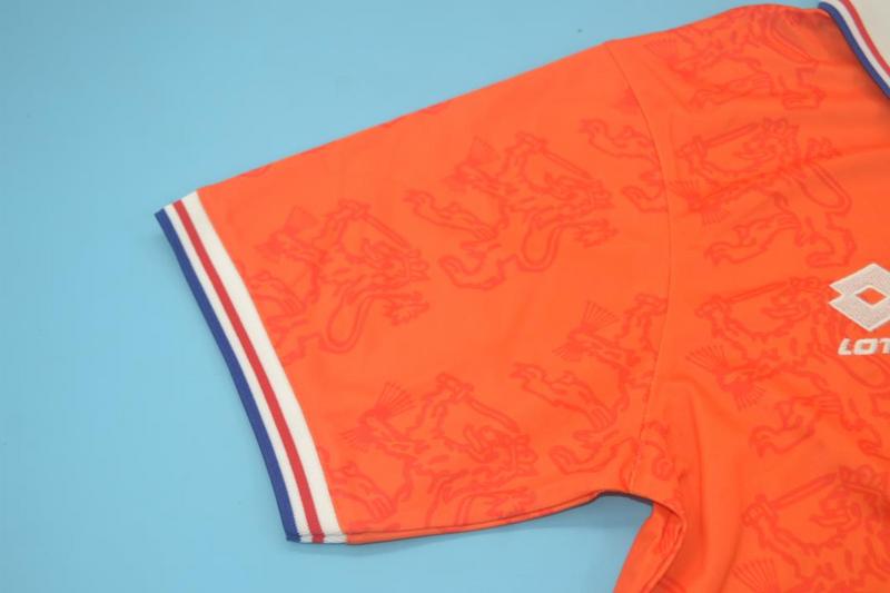 Netherlands Soccer Jersey Home Retro Replica 1995