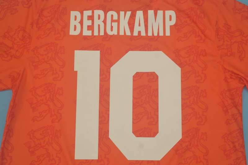 Netherlands Soccer Jersey Home Retro Replica 1995