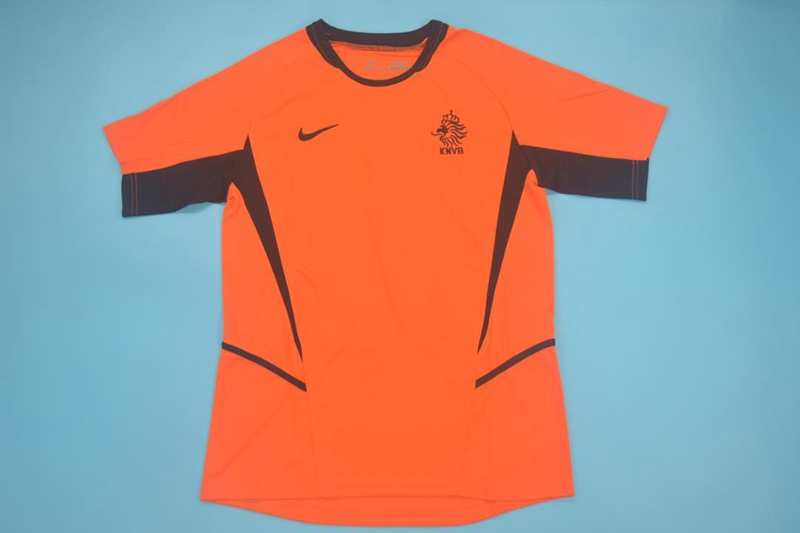 Netherlands Soccer Jersey Home Retro Replica 2002