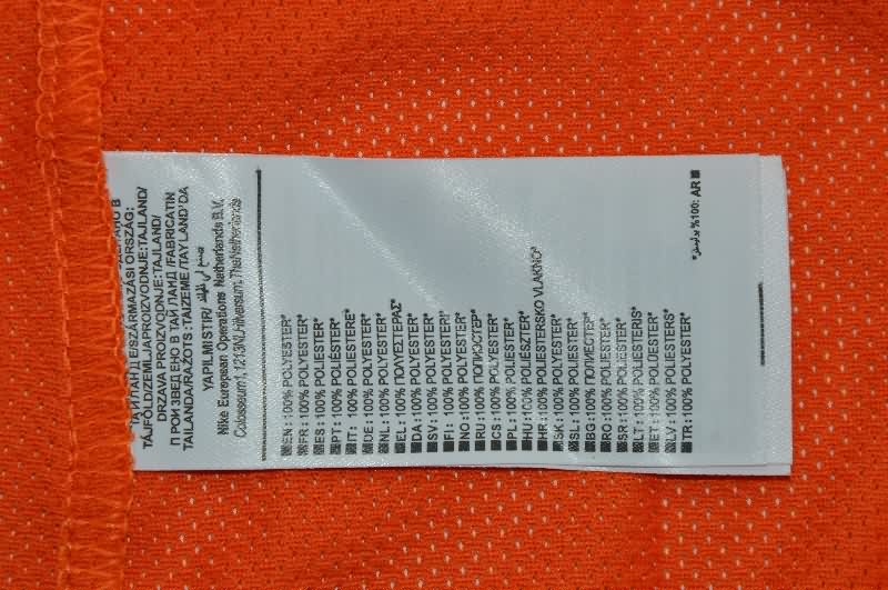 AAA Quality Netherlands 2004 Home Retro Long Sleeve Soccer Jersey