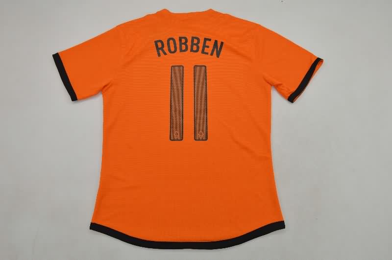 Netherlands Soccer Jersey Home Retro Replica 2012