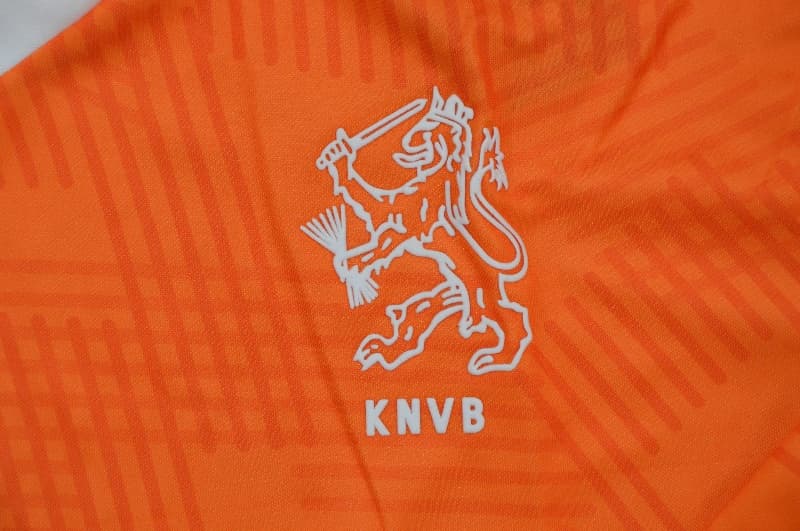 AAA Quality Netherlands 1991/93 Home Retro Long Sleeve Soccer Jersey
