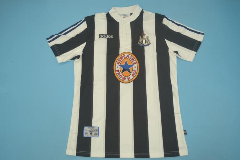 Newcastle United Soccer Jersey Home Retro Replica 1995/97 Newcastle United Soccer Jersey Home Retro Replica 1995/97