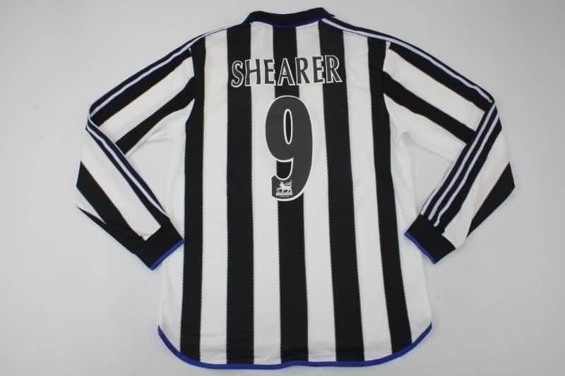 Newcastle United Soccer Jersey Home Retro Replica 1999/00