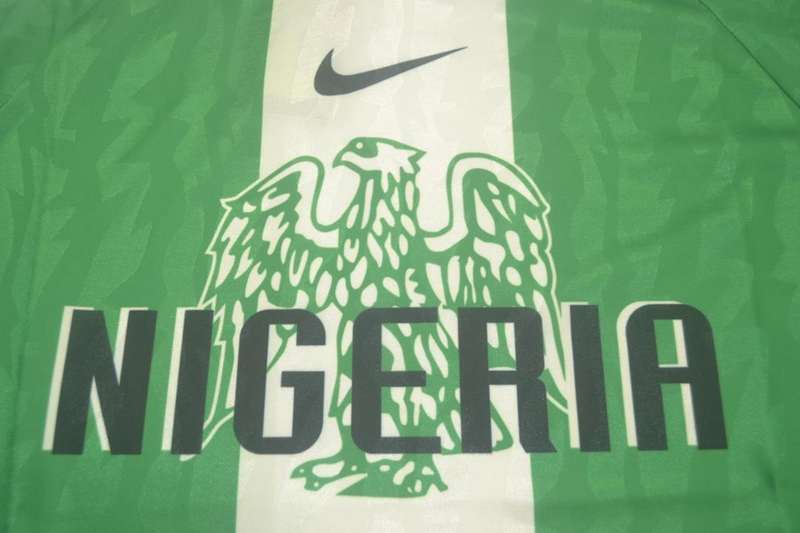 Nigeria Soccer Jersey Home Retro Replica 1996