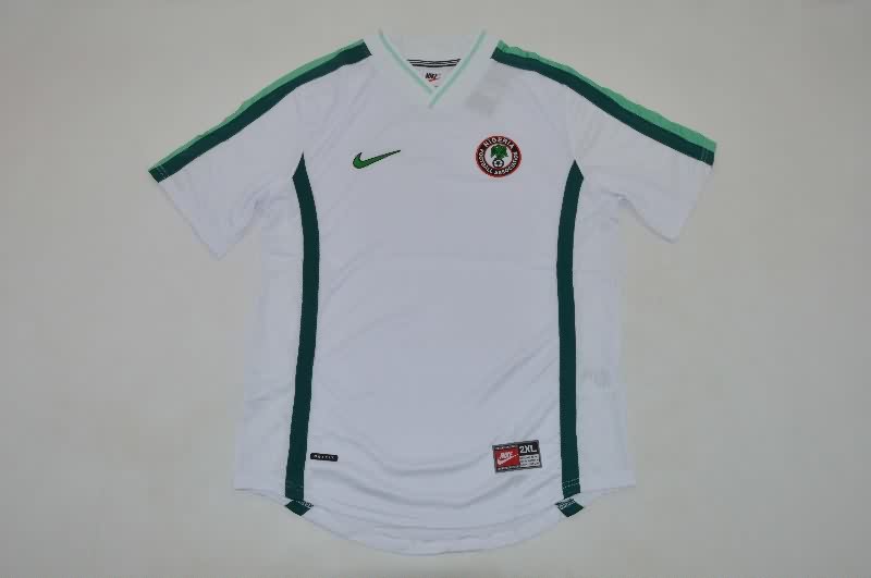 Nigeria Soccer Jersey Away Retro Replica 1998