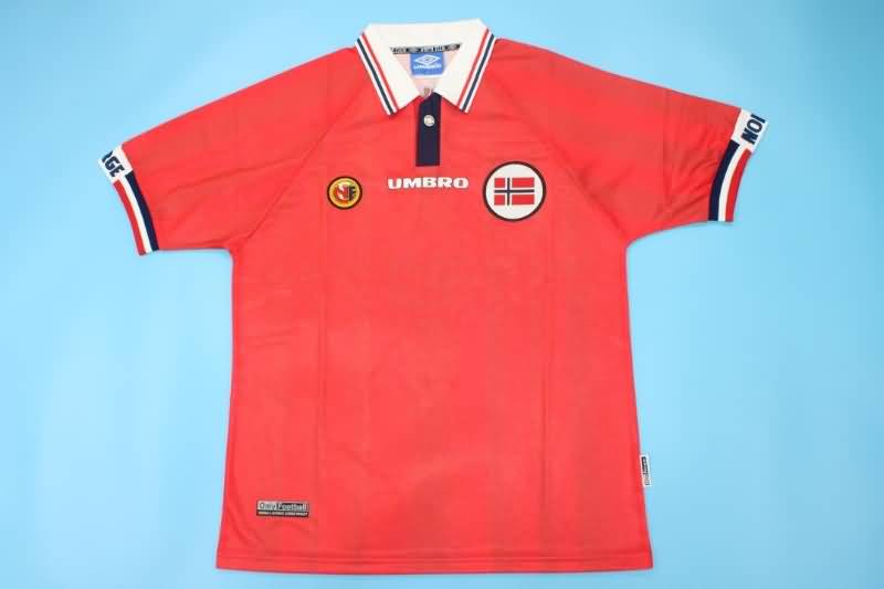 Norway Soccer Jersey Home Retro Replica 1998/99