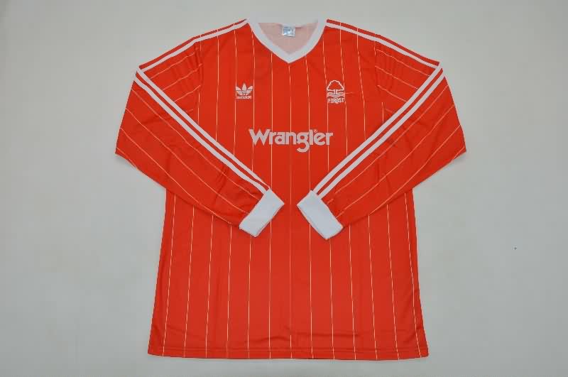 AAA Quality Nottingham Forest 1979 Home Retro Long Sleeve Soccer Jersey