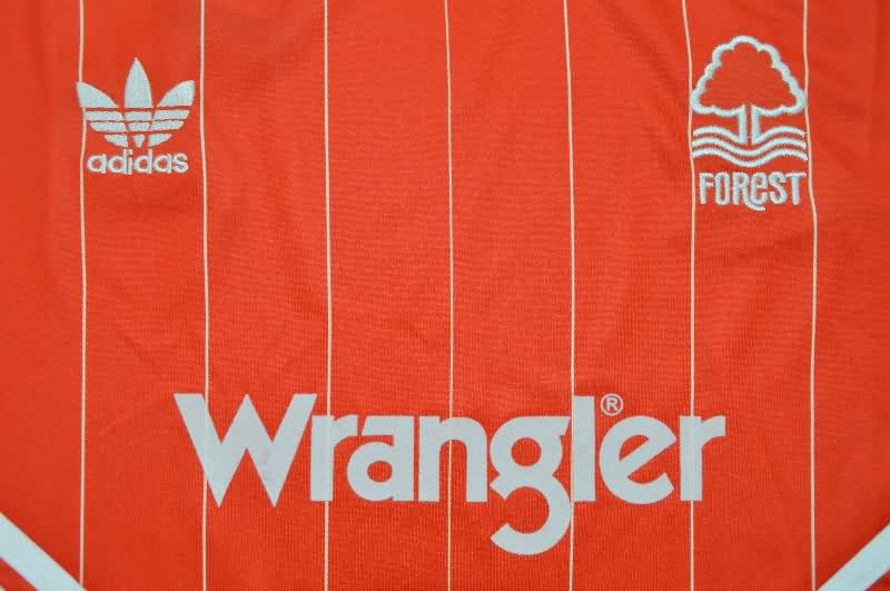 AAA Quality Nottingham Forest 1979 Home Retro Long Sleeve Soccer Jersey