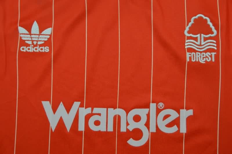AAA Quality Nottingham Forest 1982/84 Home Retro Long Sleeve Soccer Jersey