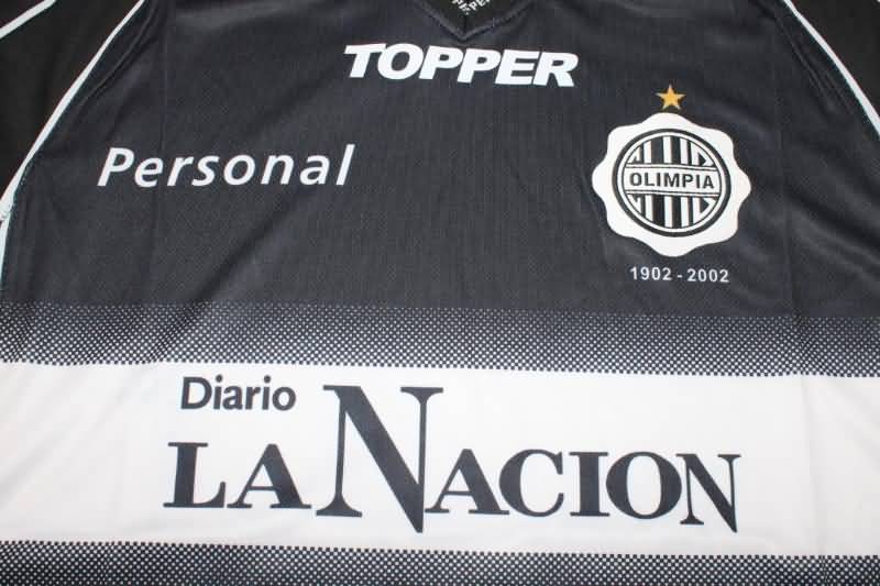Olimpia Soccer Jersey Away Retro Replica 2002