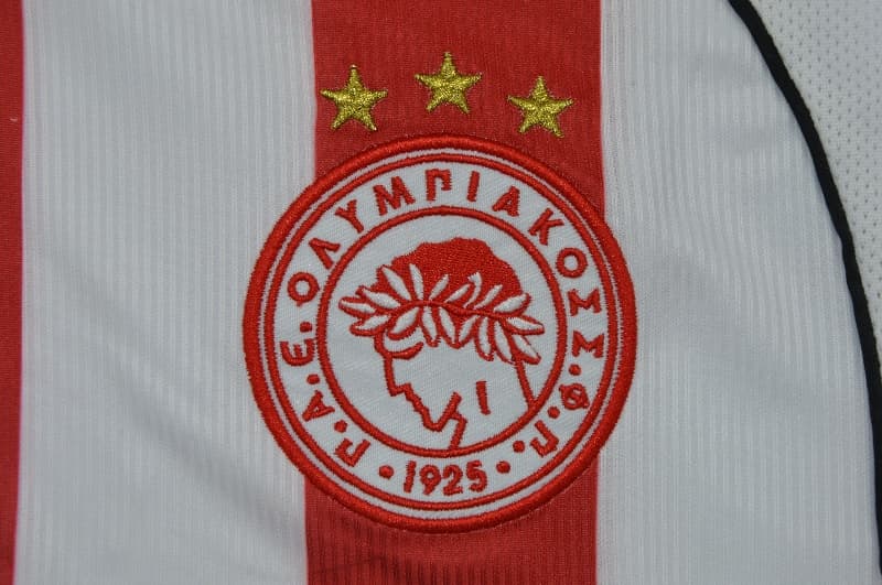 AAA Quality Olympiacos 2001/02 Home Retro Soccer Jersey
