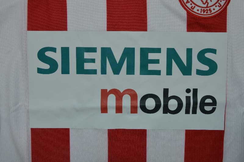 AAA Quality Olympiacos 2001/02 Home Retro Soccer Jersey