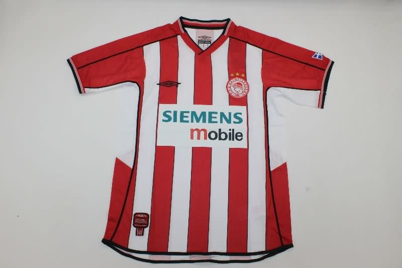 AAA Quality Olympiacos 2002/03 Home Retro Soccer Jersey
