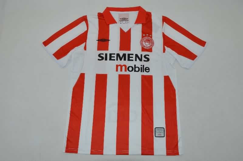 AAA Quality Olympiacos 2004/05 Home Retro Soccer Jersey