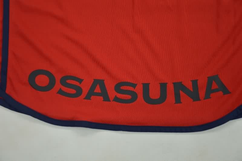 AAA Quality Osasuna 2000/01 Home Retro Soccer Jersey