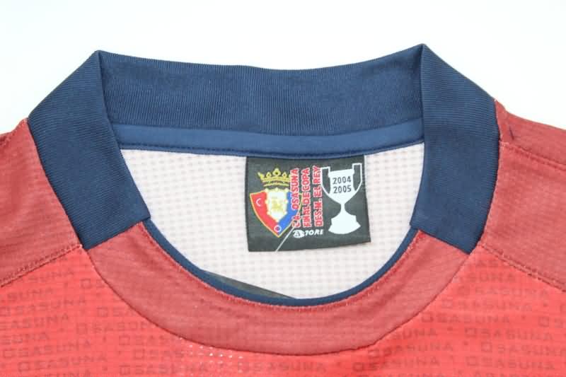 Osasuna Soccer Jersey Home Retro Replica 2004/05
